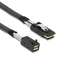 Internal Mini SAS SFF-8087 to Mini SAS High Density HD SFF-8643 Data Server Hard Disk raid Cable 50cm