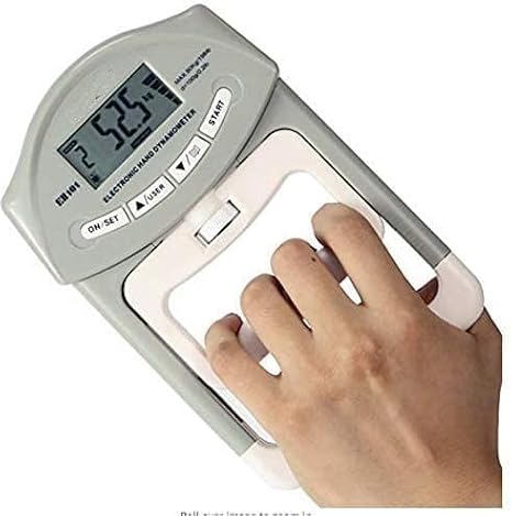 Auto Capturing Digital Hand Grip Dynamometer Strength Measurement Meter (Power 200 Lbs/90 Kgs)