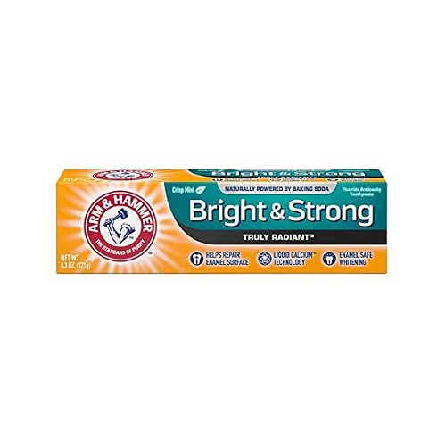 ARM & HAMMER Truly Radiant Bright & Strong Fluoride Anticavity Toothpaste Fresh Mint 4.3 oz