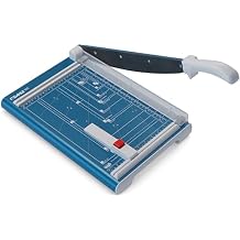 Dahle 533 Professional Guillotine Trimmer, 13" Cut Length, 15 Sheet Capacity, Self-Sharpening, Manual Clamp, German Engineered Paper Cutter