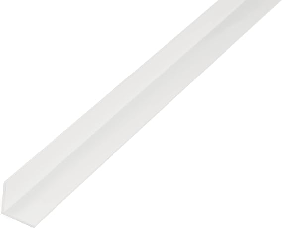 Alberts 479251 Winkelprofil Kunststoff weiß 1000 x 25 x 25 mm