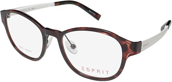 ESPRIT 17518 Womens/Ladies Round Full-rim Eyeglasses/Spectacles
