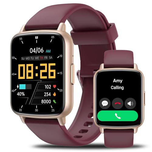 Smart Watch for Men Women-46mm HD AI Voice Assistant Smar twatch AnswerMake Calls, Heart Rate Tracking, Sleep Monitor, Fitness Tracker, for Android iPhone Samsung Compatible IP68 Smartwatch