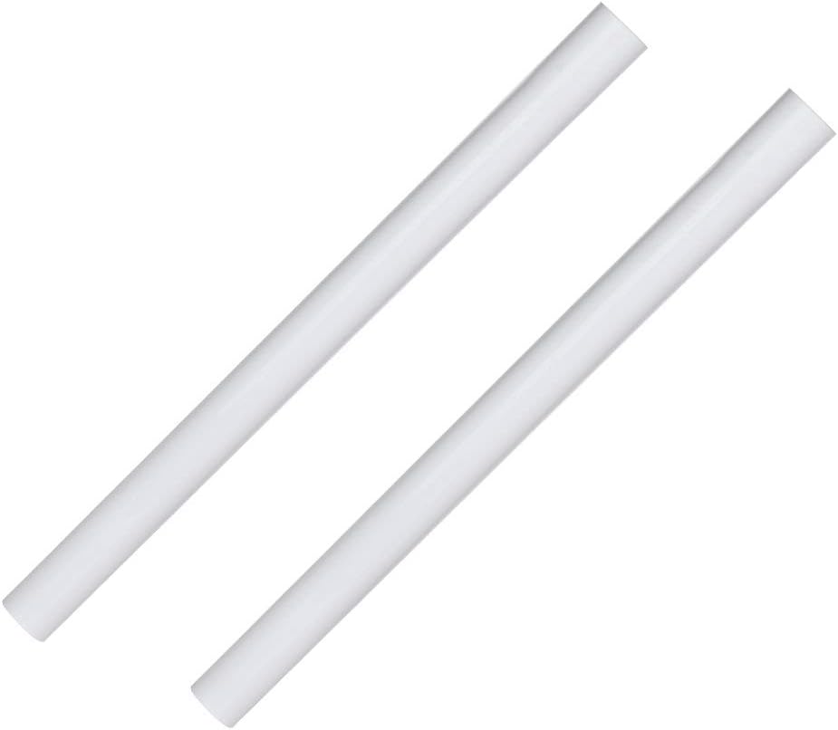 Vacuum Cleaner Extension Wands, 2 Pack, 32mm Plastic, White Hose, 34 Inch, ABS Plastic, Compatible with Philips, Eureka, Electrolux & More