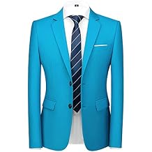 Blazer for Men Slim Fit Suit Jacket Sport Coats Formal Dress Jacket 2 Button