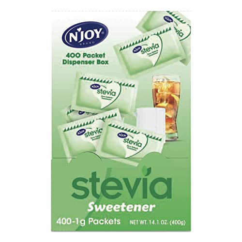 NJoy 1625535 NJoy Stevia Artificial Sweeteners 400Box 83221