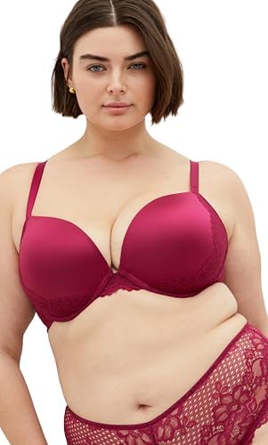 City Chic Womens Plus Size Bra - Allure Push Up