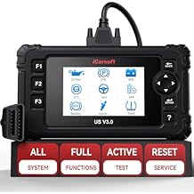 iCarsoft US V3.0 for GM/Ford/Chrysler/Jeep Bi-Directional Scan Tool, Full System Diagnostic Code Reader Scanner, 37 Reset Functions, AUTOVIN, Full OBD2, Lifetime Free Update- 2025