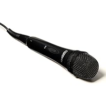 Singtrix Professional Karaoke Machine Microphone with Hit Button to Activate Effects and Voice Enhancements (SGTXMIC1), Black