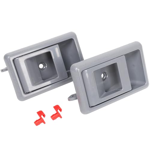 Interior Door Handle Front Rear Driver & Passenger Side for 1995 1996 1997 1998 1999 2000 Toyota Tacoma, 1988-1992 Corolla, 1989-1995 4Runner, 1989-1995 Pickup, 1987-1990 Tercel, 1989-1992 Geo Prizm
