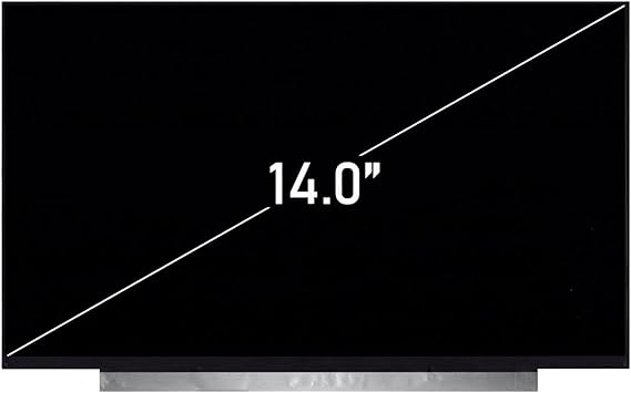 Compatible with HP 14S-FQ0022NA 14.0" Laptop HD Screen Display LED LCD Monitor Panel 30 Pins