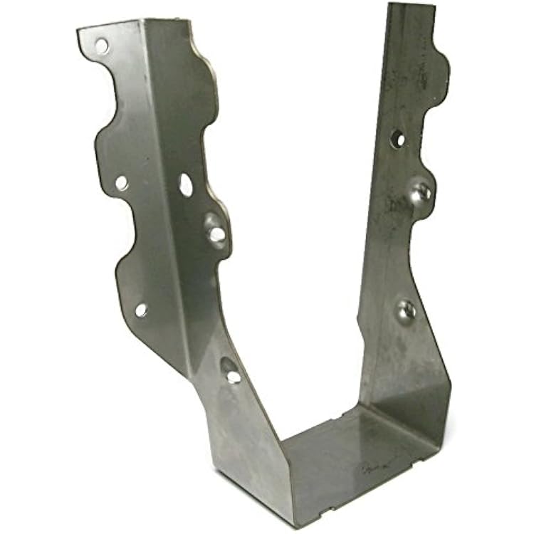 316 Stainless Steel Joist Hangers JUS28-2 LUS28-2 Deck 2 x 8 Double - Qty 5