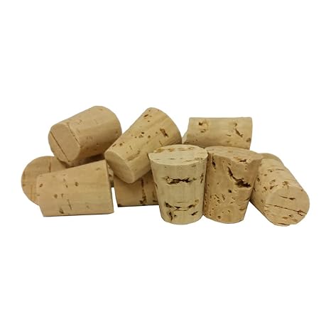 GSC CS-9-100-10 Cork Stopper, Size 9, Pack of 1000