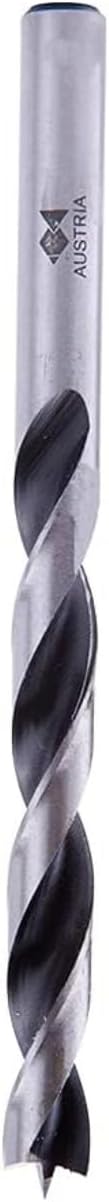 Fisch Premium Brad Point Drill Bit, High-Accuracy Woodworking Bits with Beveled Edges for Smooth, Tear-Free Holes, Ideal for Pros & DIY, Made in Austria, Size: 3mm x 61mm