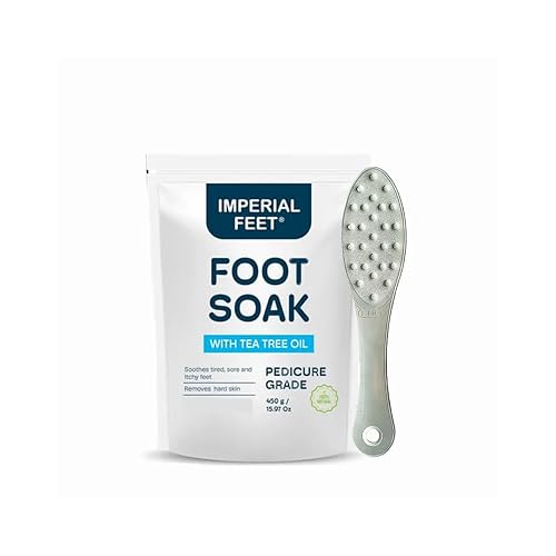 Imperial Feet Foot Soak and Foot Scraper for Nail Care