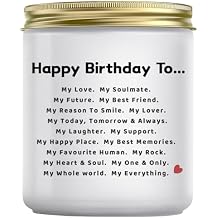 Jonico Birthday Gifts for Boyfriend Girlfriend Husband Wife, Lavender Candle