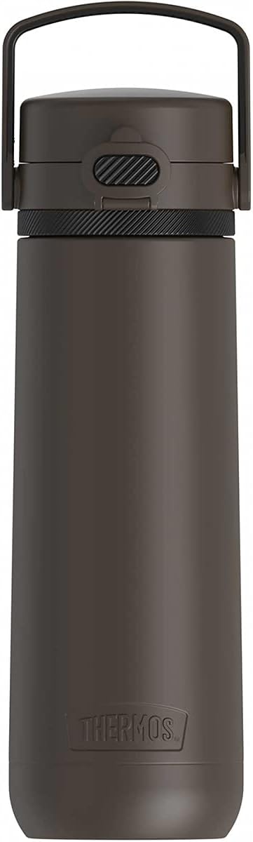 THERMOS ALTA SERIES Stainless Steel Direct Drink Bottle, 16 Ounce, Espresso Black