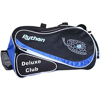 Python Deluxe Club Racquetball Bag Series BlackBlue & Black Red Colors