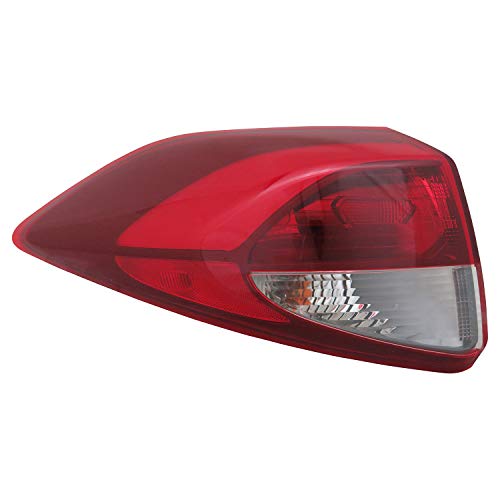 TYC Left Tail Light Assembly Compatible with 2016-2018 Hyundai Tucson