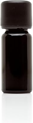 Infinity Jars Black Ultraviolet Glass Easy-Pour Screw-Top Bottle 10 ML.34 fl oz Airtight Refillable Container with Neck Finish for Oil, Coffee, Spices, Perfumes - Black storage Miron jars
