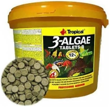 GREENHOUSE - TETRA - TROPICAL TABLET FEED (TROPICAL 3-Algea 50 pieces)