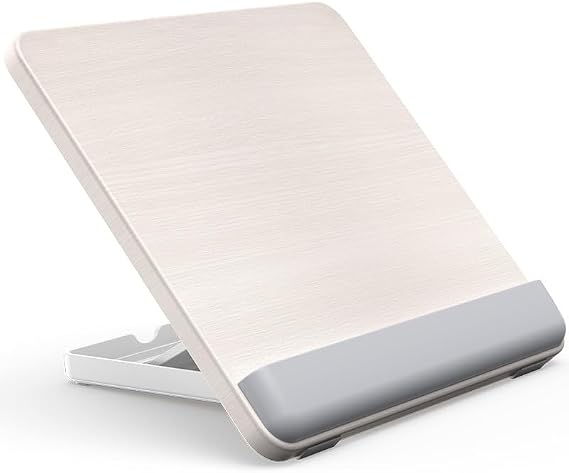 NewPole Portable Laptop Stand with Wrist Protection Pad Adjustable Height Anti-Slip Pad Compatible with Laptop Stand/Tablet/Book and Drawing Tablets