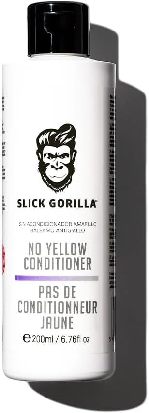 Slick Gorilla No Yellow Purple Conditioner for Blonde & Silver Hair, 200ml