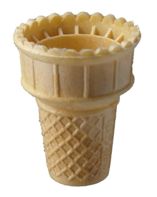 Bonbon Rio Store Ice Cream Cone Cups, (100 Cups) | Crunchy & Delicious, Great for Parties and Birthdays Classic Ice cream cone cup Sweet, Crisp, Crunchy and Delicious Ideal for Family Gatherings