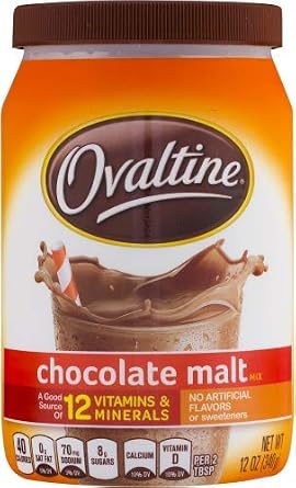Ovaltine Chocolate Malt Mix (Pack of 24)