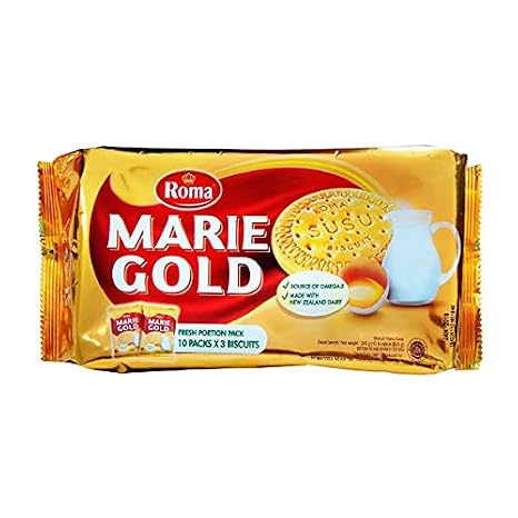 snack Roma Marie Gold Biscuits 8.46 oz (Pack of 1)