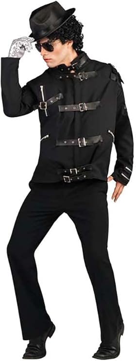 Michael Jackson Deluxe Bad Buckle Jacket Costume