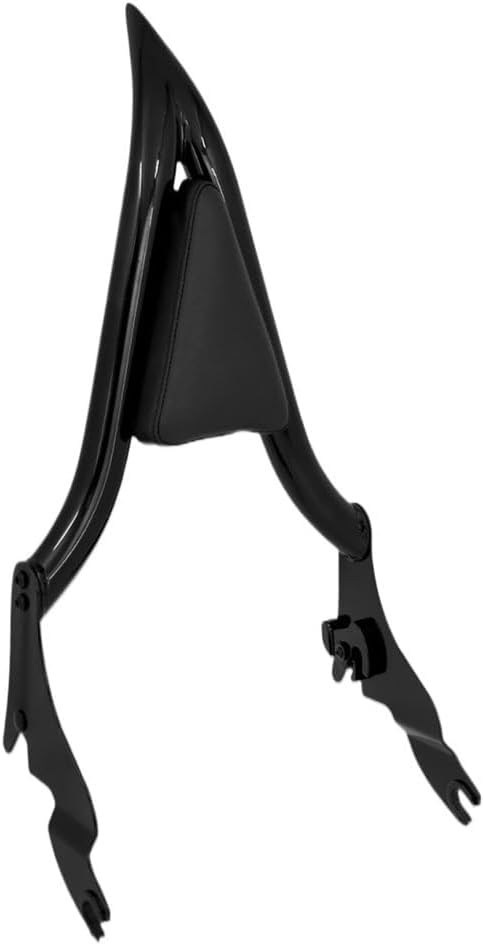 Motorcycle Passenger Backrest Motorcycle Detachable Passenger Backrest Rear W Cushion Pad For Touring For Road King Street For Electra Glide 09-22