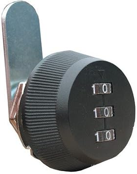Combi Cam Cc7850S B .63 in. Combi-Cam Locks - Black