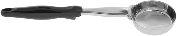 Jacobs Pride Hvy-Dty Round S/S 4 Oz Solid Spoodle w/ Black Handle