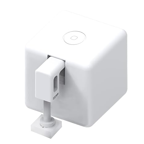 DAZZLEEX Fingerbot Button Switch Fingerbot Plus Tuya Smart Button Pusher No Wiring Switch Upgrade with Touch Control