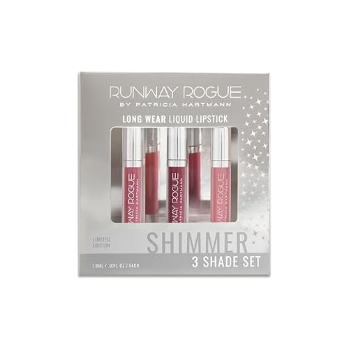 Runway Rogue Try Me x 3 Mini Long Wear Limited Edition Liquid Lipstick Set, Melrose Trio Boss Babe, Call Back, Trophy Wife