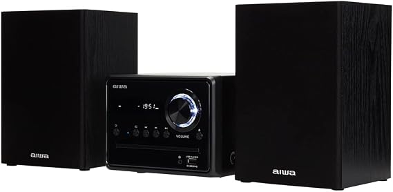 Aiwa Msbtu-300 Negra Microcadena 20w / Bluetooth