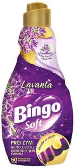 Bingo Soft Laundry Softener, 1440 ml, Lavender