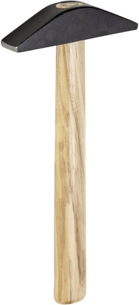 Picard Scythe Hammer No. 99 ES 500g Double Cross Peen Tool for Sharpening and Smoothing, Black Powder Coated Steel Head, Ash Wood Handle, Ring Wedge Fixture for Secure Connection 0009901