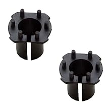 H7 HID Bulb Adapter Spacer for HID Bulbs Compatible with 3 5 6 MX-5 CX-7 RX-8 Protege 5 CBR (Pack of 2)