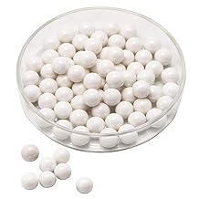 "95% Zirconia Yttrium Stabilized Grinding Ball Zirconium Oxide Milling Ball for Planetary Ball Miller (15mm, 15pcs)"