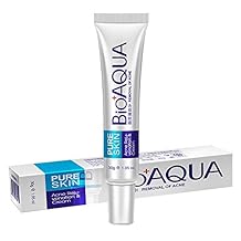 BIOAQUA Acne Scar Natural Blemish Gel Acne Pimple Acne Spot Removal Cream, Oil Control Shrink Pores Face Care Cream