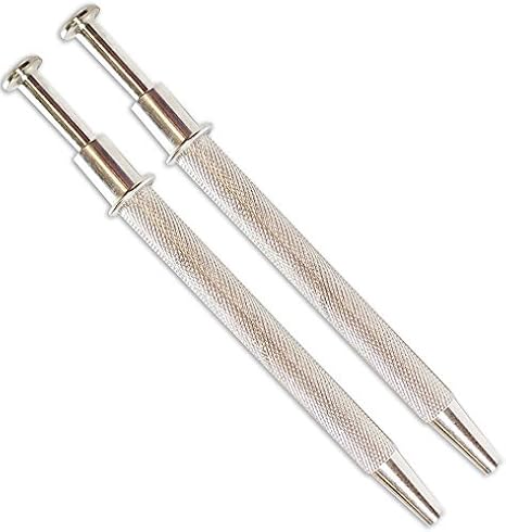 (2 Pack) 5 Prong Pickup Tool | Aluminum Construction | 4.75" (12.1 cm) Length | Textured Grip | Great For Picking Up Gemstones, Diamonds, Small Items, Delicate Tasks