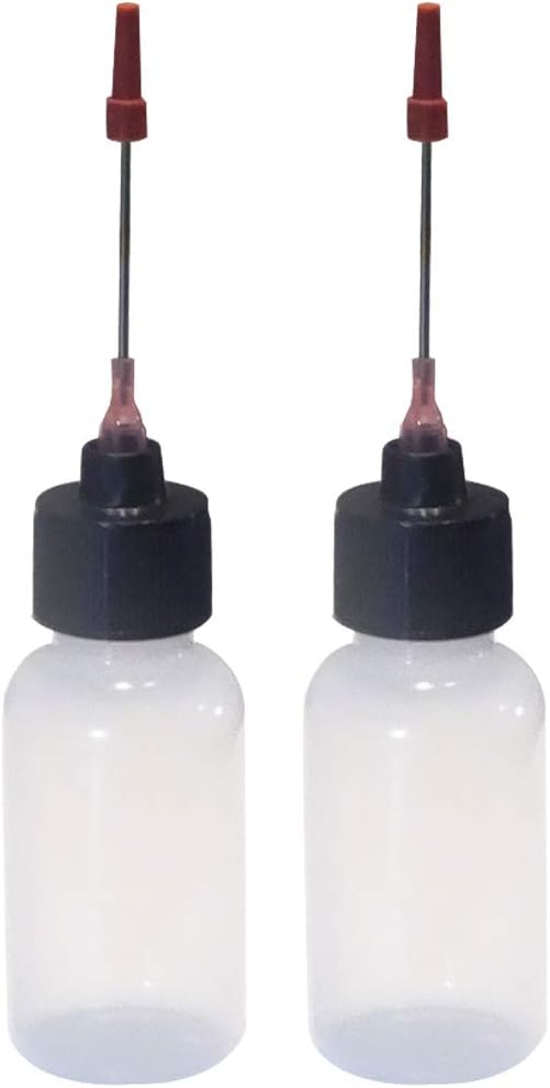 Liberty Products 2-1oz Plastic Squeeze Bottles 1.5" Stainless Applicators