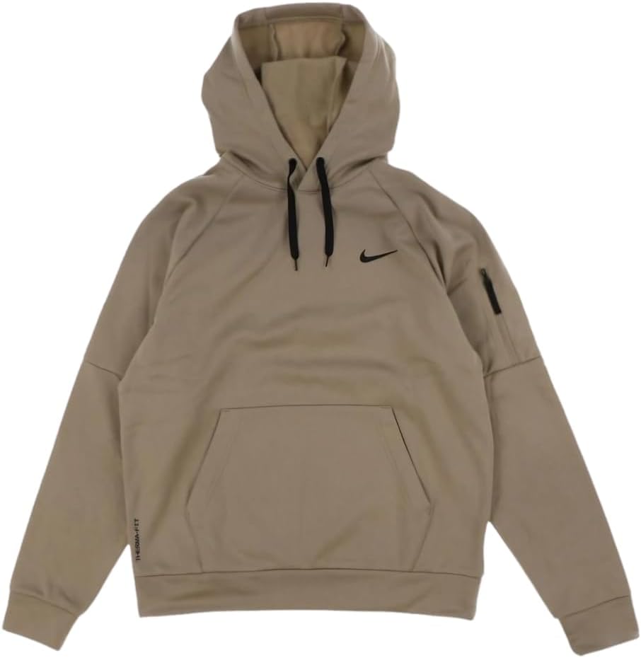 Nike TF, Thermal Fit Pullover, Fitness Hoodie, Sweatshirt, Top, Black, Gray, Khaki, Jersey, Sportswear, Gym, Muscle Training, Home Training, Training, Casual, Spring, Autumn and Winter, Authentic, Top