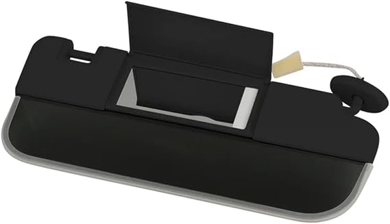 Car Visor with Light Mirror Compatible with Geely Monjaro Manjaro 2022 2023 Xingyue L Kx11 Left Right Side Shade Sunglasses(Black Right)