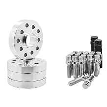 4 Pc 5x112 MM Hub Centric 30 MM Wheel Spacers 66.6 Wheel Bore + Chrome M14x1.5 Conical Spline Tuner Bolts Aftermarket Wheels Works with Audi 2009 + A4 A5 A6 A7 A8 S4 S5 S6 S7 + More