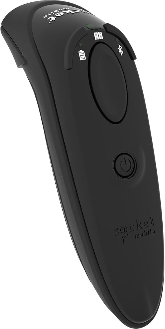 SOCKET DuraScan D740, Universal Barcode Scanner, v20, Black & Charging Dock