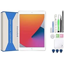 Replacement LCD Screen and Glass Touch Digitizer for ipad Mini 4 with Professional Tool Kit(White)