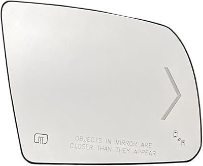 1pc Right Passenger Side Heated Exterior Rear View Mirror Glass Turn Signal with Bsm Signal for Toyota for Tundra 2014-2017 87903-0C100 879030C100